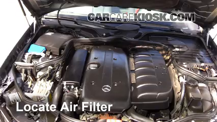 2005 Mercedes-Benz E320 CDI 3.2L 6 Cyl. Turbo Diesel Filtre à air (moteur) Changement